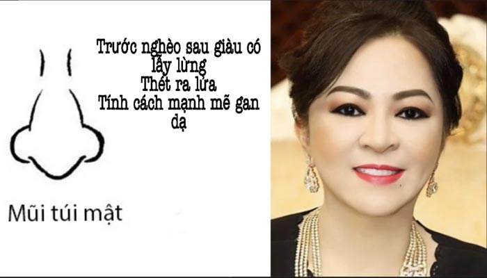 Mũi hình túi mậti ảnh hưởng gì đến vận mệnh không?